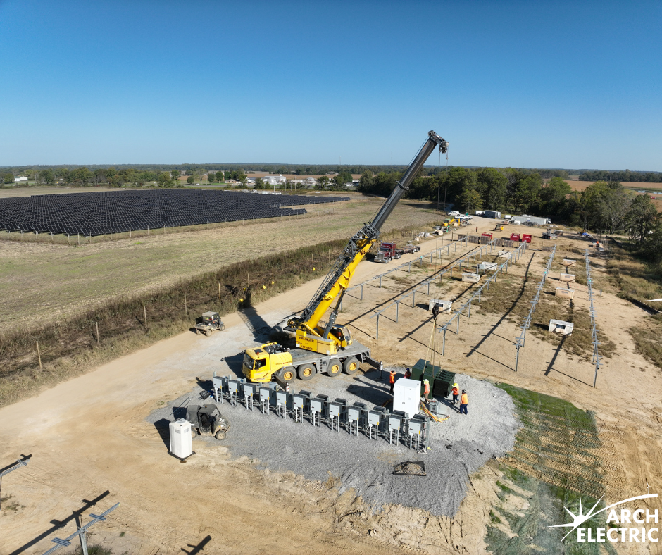 Peebles crane drone shot