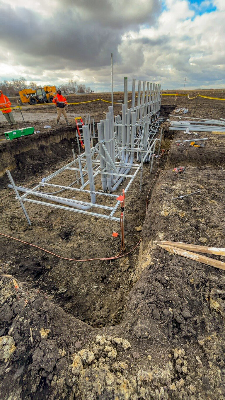 Lutz trenched structural